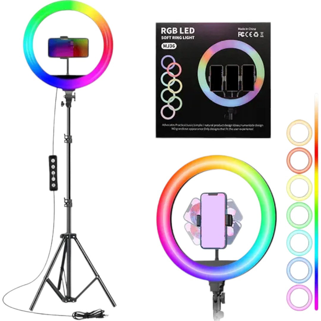 RGB Led-Ring Light MJ36